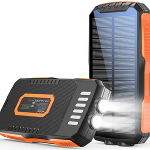 Universal 50000Mah Solar Power Bank 2 Usb Solar Powerbank 30000Mah Waterproof Solar Charger