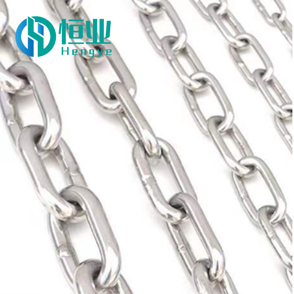 Manufacturers produce various specifications 304 stainless steel welded chain/can be used for chandeliers/swing/tug