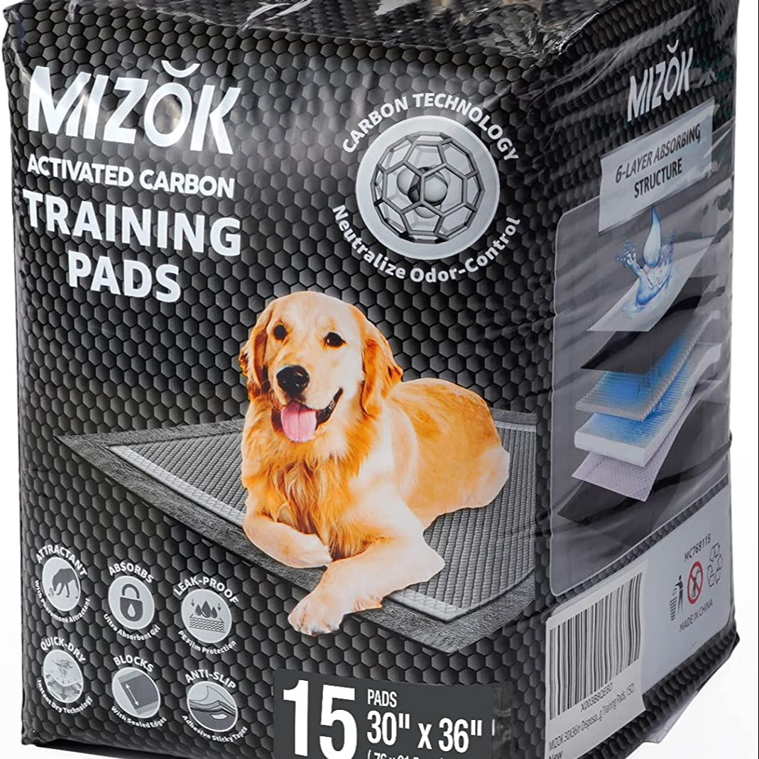 Training Pads For Dog And Puppy Premium Disposable Pet Pee Pads Refined Bamboo Charcoal Has Ultra Absorbent Leak-proof Pet Und