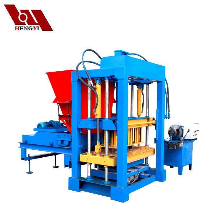 solid brick making machine, concrete block machine in jamaica for sale, interlocking brick machine manual QT4-25BH