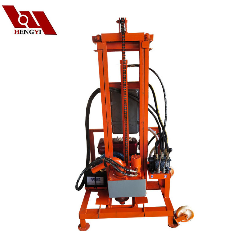 electric motor drill rig/ diesel bore well drilling machine price/ artesian well drilling machine