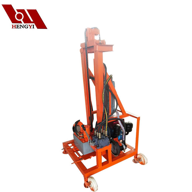 electric motor drill rig/ diesel bore well drilling machine price/ artesian well drilling machine