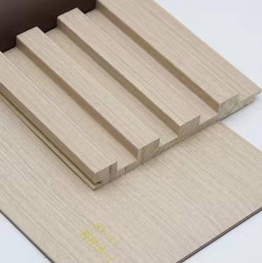 Factory customized durable distinctive ordinary melamine laminated solid wood grain wall Splicing planks