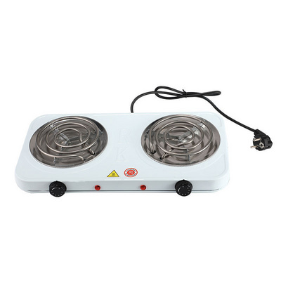 2000w Electric Hot Plate Cookwares Portable Electric Double Burner Hot Plate Cooktop Countertop Stove