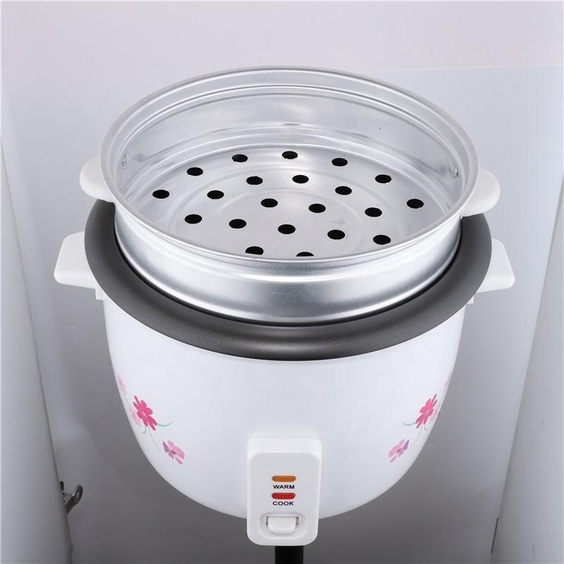 Custom Big Capacity Rice Cooker 5L 900w One Key Start Electric Rice Cooker With Steaming Basket