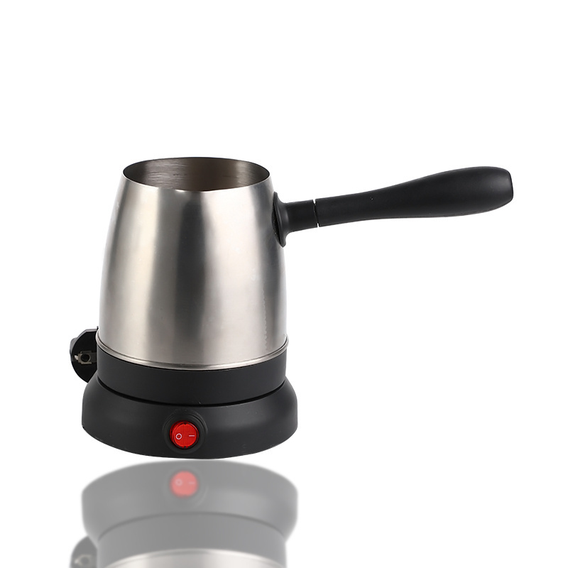 Wholesale New Stainless Steel 600W 0.5L Household Electric Mini Turkish Coffee Maker Pot