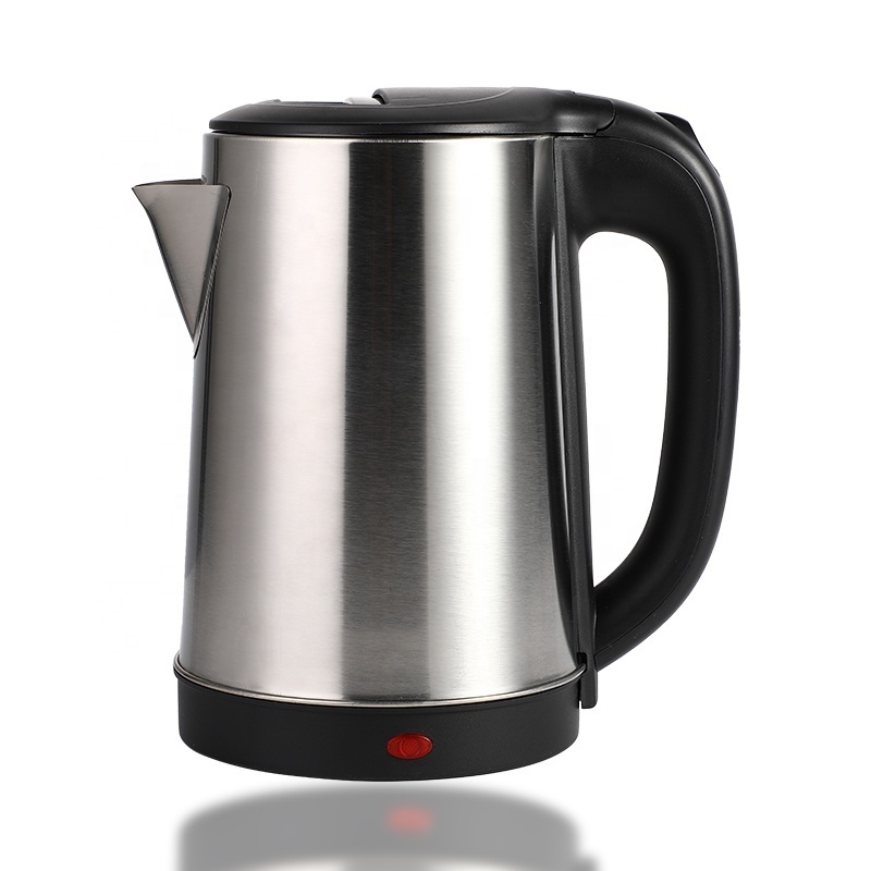 Factory Wholesale Home Appliances 2.3L Water Kettle Electric Black Stainless Steel Electric Kettle