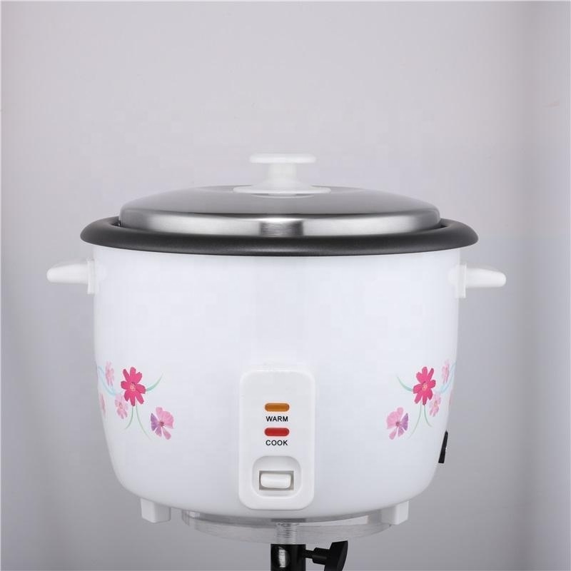 Custom Big Capacity Rice Cooker 5L 900w One Key Start Electric Rice Cooker With Steaming Basket