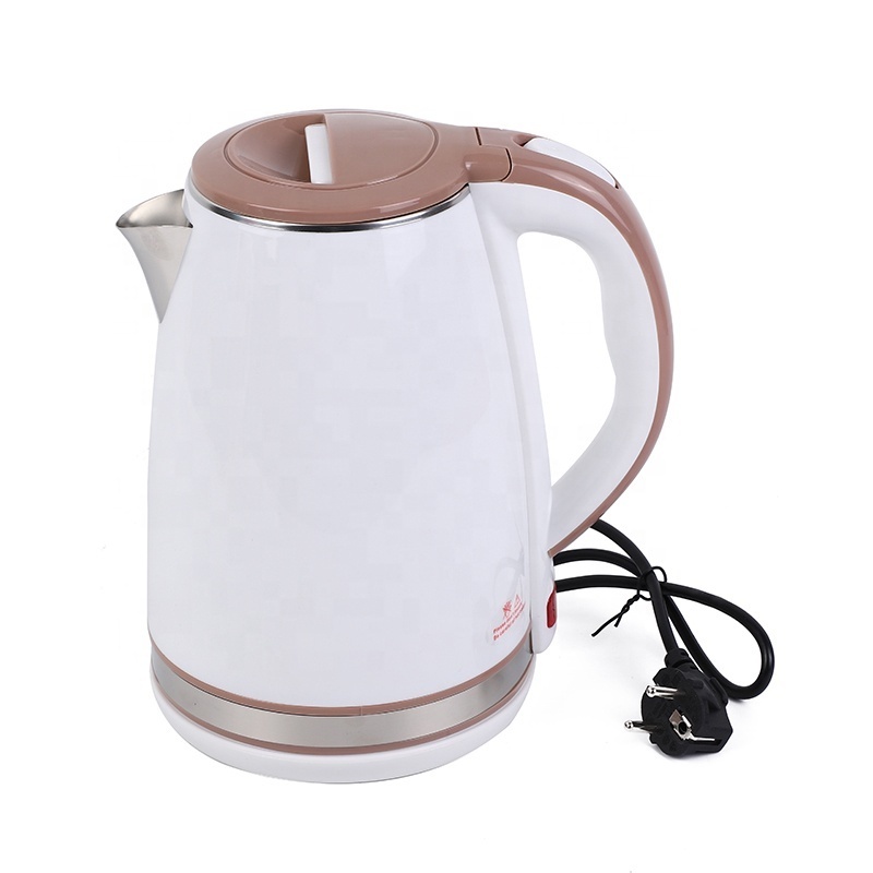 RTS 1500W 2.2L 220V Stainless steel 75cm Home Appliances Water Boiler Tea Maker Cordless Electric Kettle