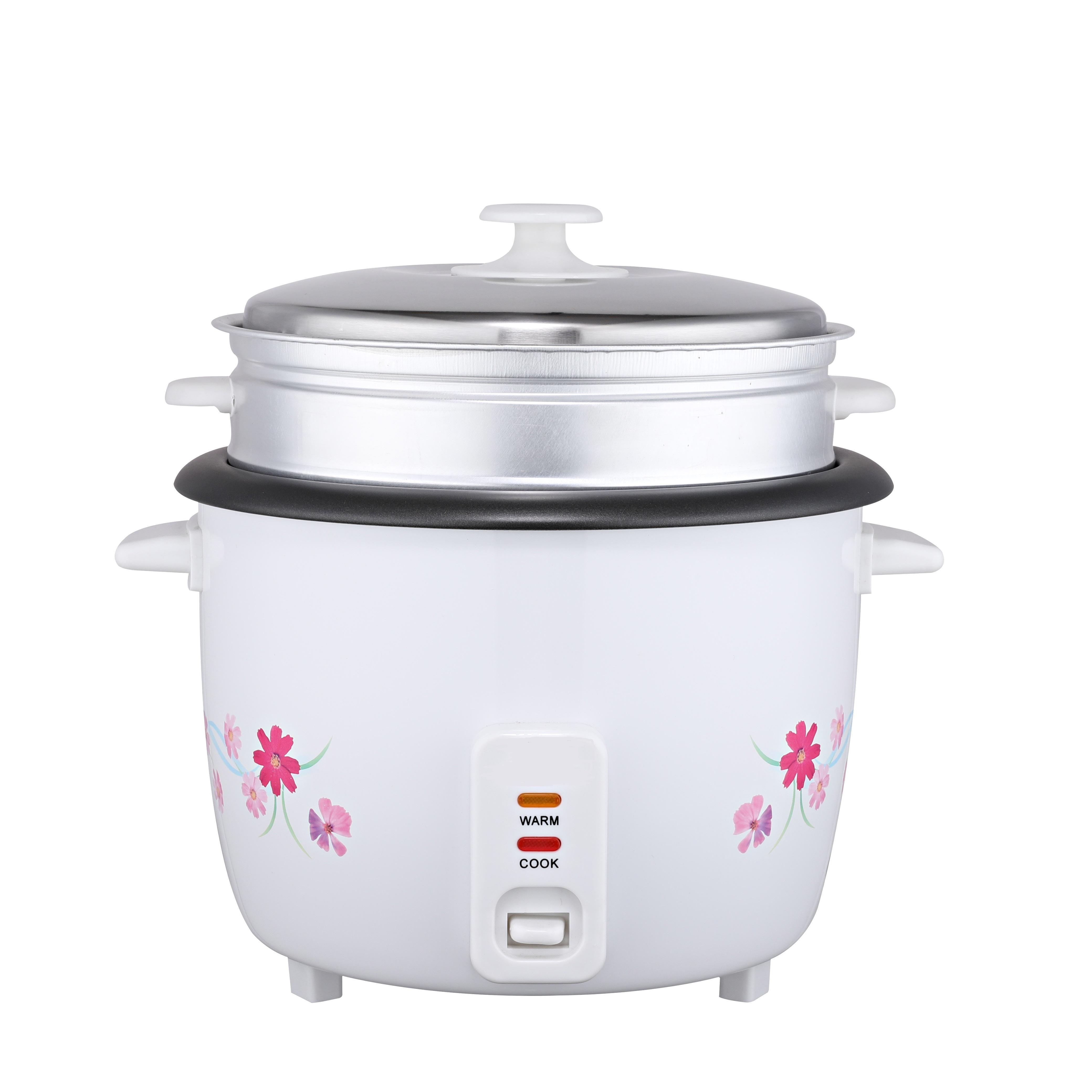 Custom Big Capacity Rice Cooker 5L 900w One Key Start Electric Rice Cooker With Steaming Basket