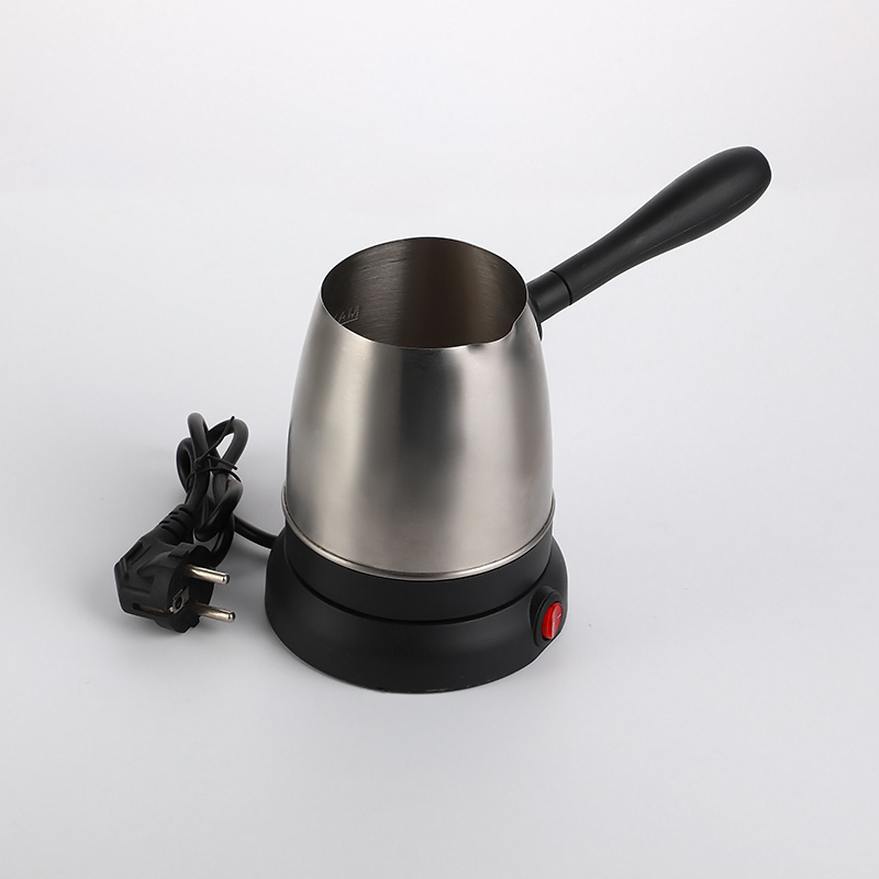 Wholesale New Stainless Steel 600W 0.5L Household Electric Mini Turkish Coffee Maker Pot