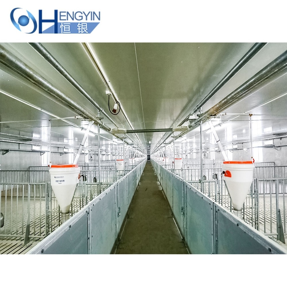 Husbandry pig farm equipment manufacturers animal cages fattening pig pen finish stalls for pigs