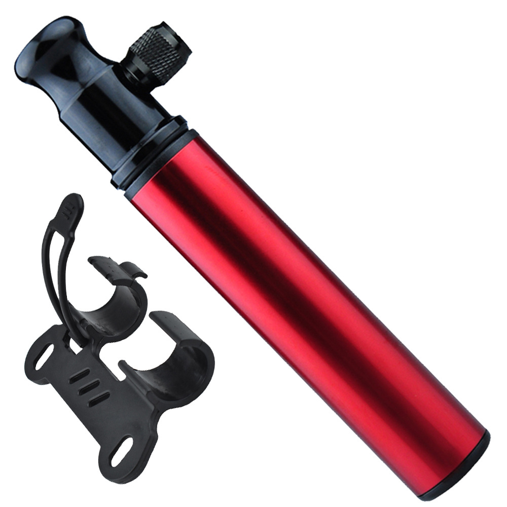 Multi-function Manually Mini Bicycle Tire Pump with CO2 Bike Pump Inflator Nozzle Work with CO2 16g Cartridge