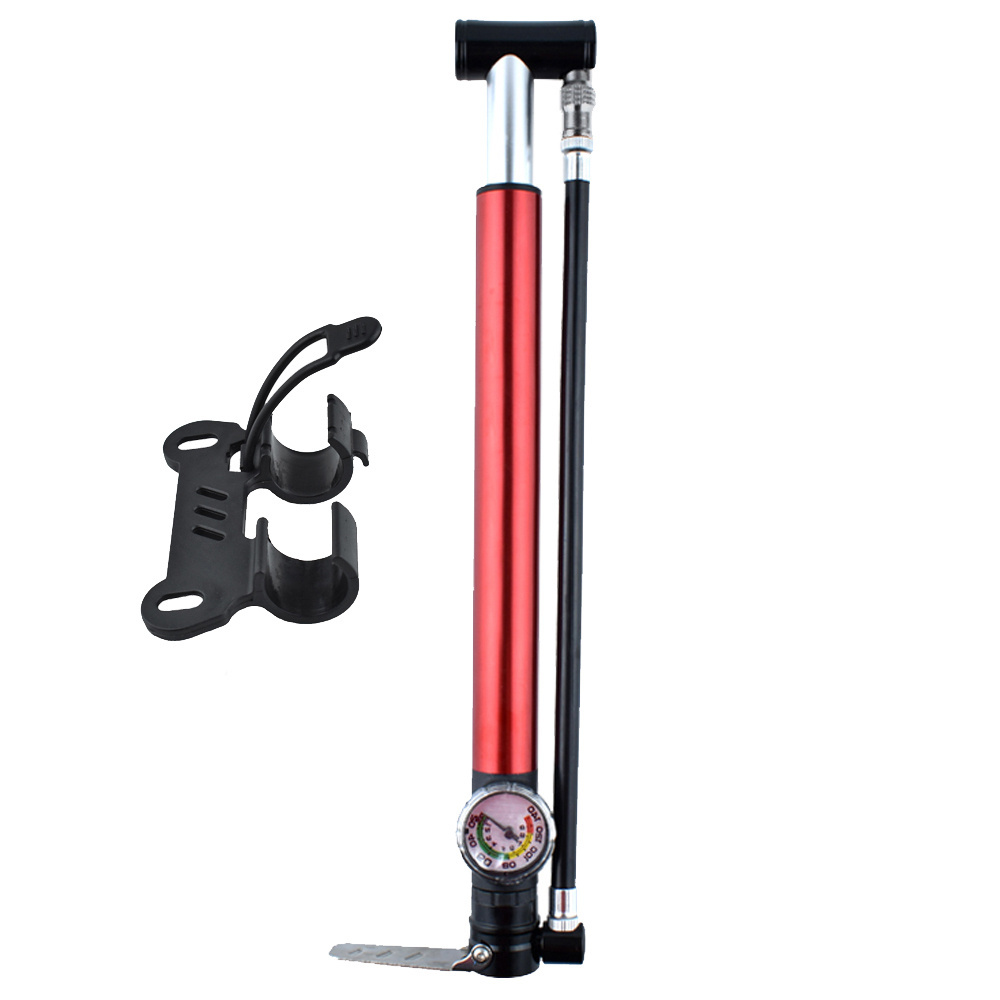 High Capacity Mini Floor Pump with Gauge