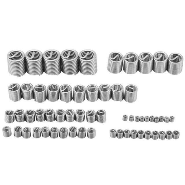 Stainless Steel Din8140 Wire Threaded Repair Inserts Coiled Wire Helical Screw Thread Inserts