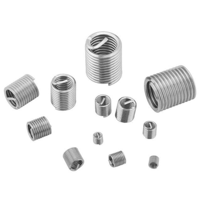 Stainless Steel Din8140 Wire Threaded Repair Inserts Coiled Wire Helical Screw Thread Inserts