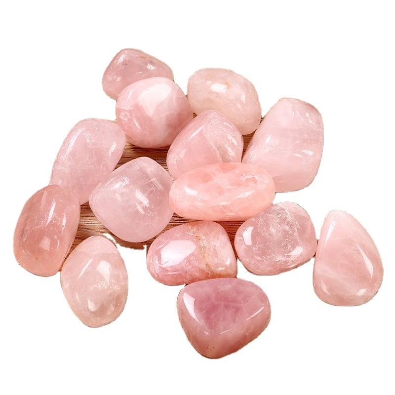 Wholesale Polished Gemstone Crystals Stones Chips Natural Amethyst Rose Quartz Crystal Chips Healing Stones