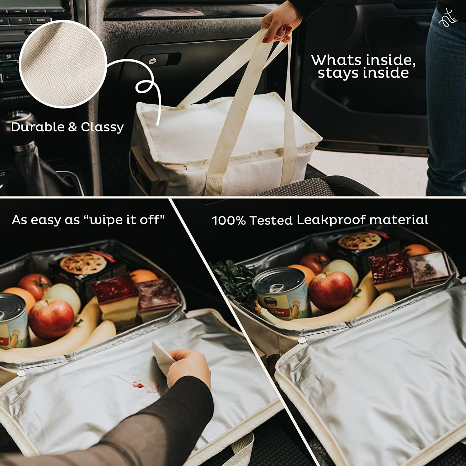 High Quality Customizable Insulated Polyester Wine Bottle Cooler Bag Waterproof Food Cooler Bag Picnics Cooling Factory