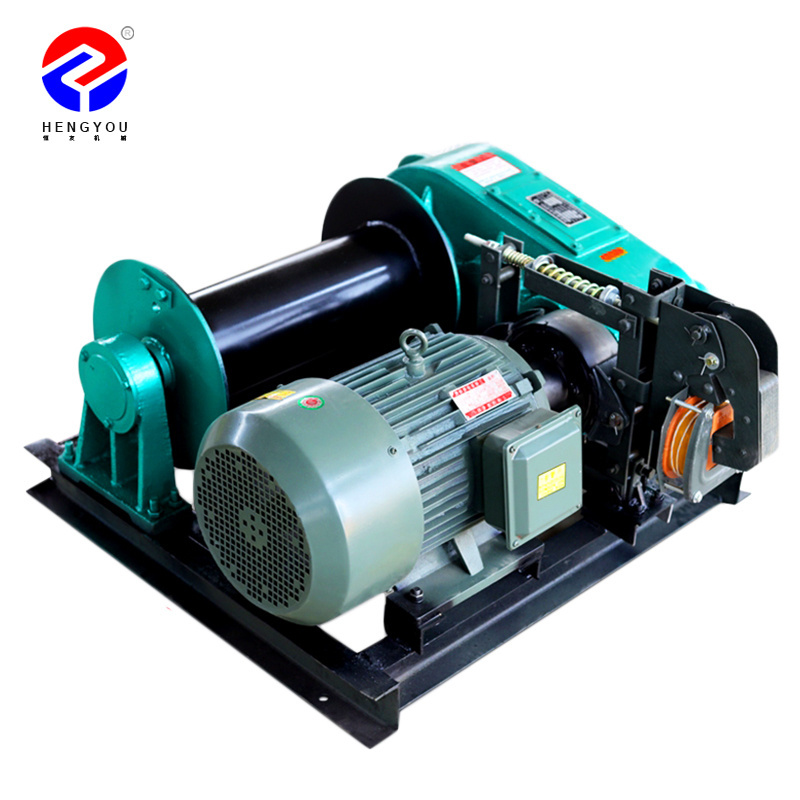 Remote Control  220v Electric Pulling Boat Winch Adjustable Speed 20 Ton Electric Windlass Mooring Winch