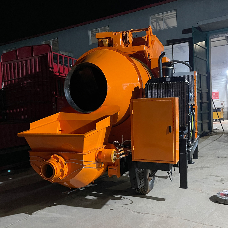 new portable concrete mixer machine jzc350 small portable concrete mixer with pump concrete mixers trailer pump