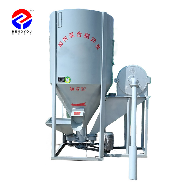 Farm Use Vertical Feed Grinder Mixer Best Selling Vertical Feed Mixer Machine for Sale