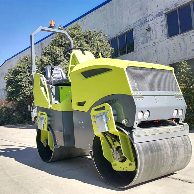 Good quality factory directly Double Drum Asphalt Roller 2T mini road roller compactor for sale