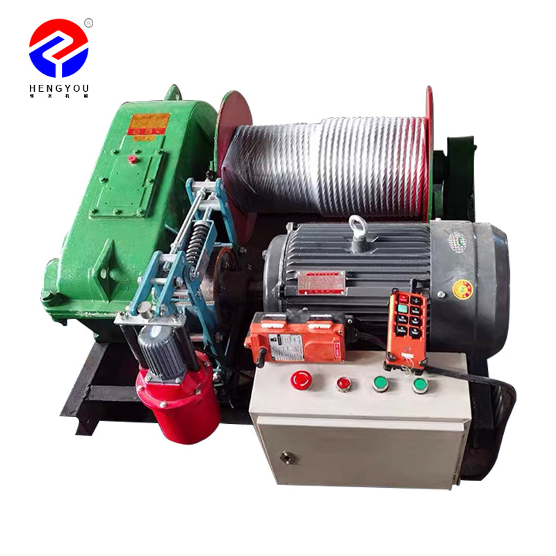 Double Drum Diesel 32t Working Load Hydraulic Barge Mooring Crane Winch 1t/3t/8t Electric Anchor Towing Winch