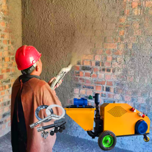 Good Price Plastering Spraying Machine Building Materials Cement Export  Putty Mortar Spraying Plaster Machine