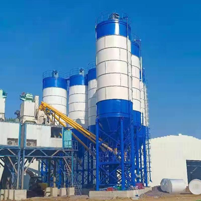 Mini 150Ton 30Ton 40Ton Tank Horizontal Silo Cement Used 200Ton Cement Silo Price For Sale