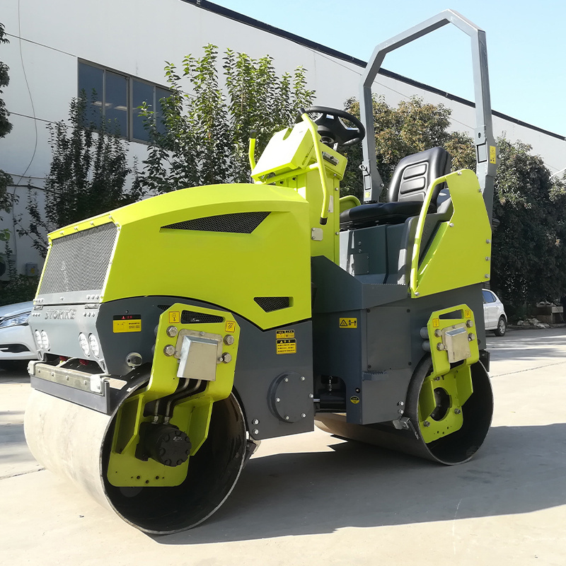 Good quality factory directly Double Drum Asphalt Roller 2T mini road roller compactor for sale