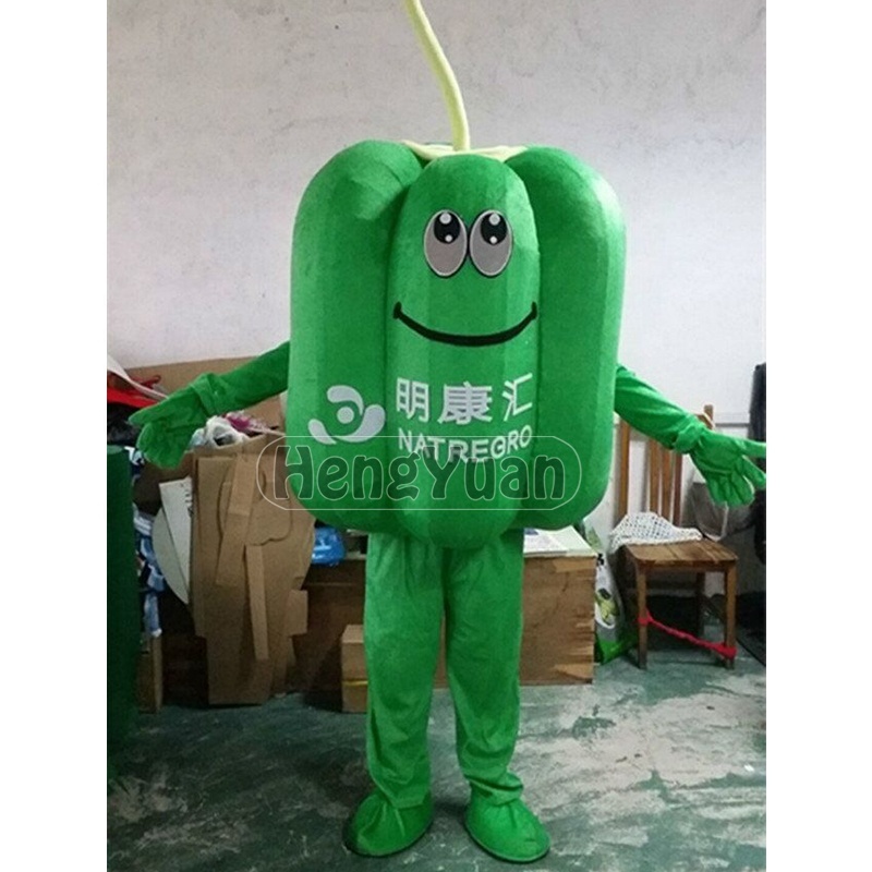 Hengyuan halloween Mushroom Adult Cartoon Plant Cosplay Mascot Costume for Advertising Party Carnival Performance Prop