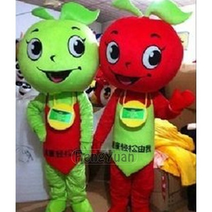 Hengyuan Colorful Fruits Blueberry Apple Fruit Cartoon Mascot Costume for Sale