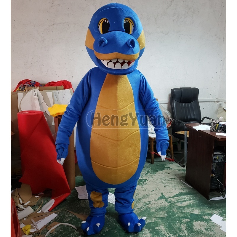 Hengyuan Custom animal dinosaur character bowser mascot costume for adults