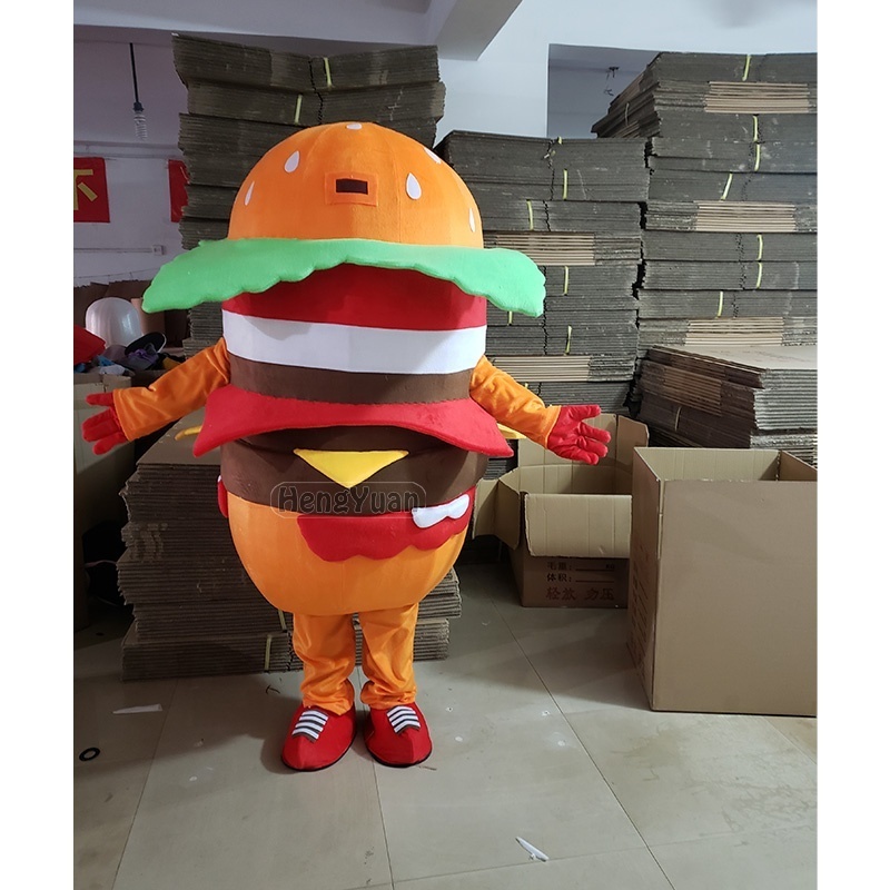 Hengyuan High Quality Cute Cartoon Food Mascot Costume IceCream Christmas Halloween Anime Game Mascot Costumes