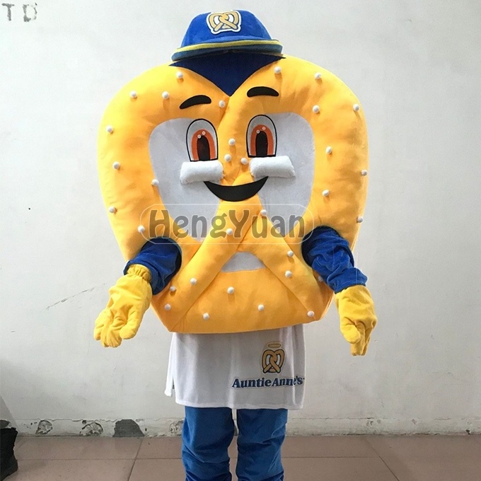 Hengyuan party plush custom mascot costume lovely ice-cream food dessert mascot costume