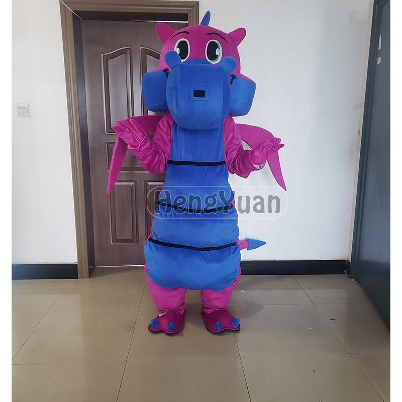 Hengyue Factory Real Pictures Custom animal dinosaur character bowser mascot costume for adults Cartoon Mascot Costume For Adult