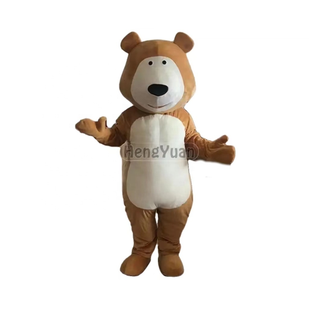 Hengyuan Custom Bear Panda Dinosaur Animal Mascot Costume Adult Customized Animal Cosplay Fancy Dress Performance for Sale