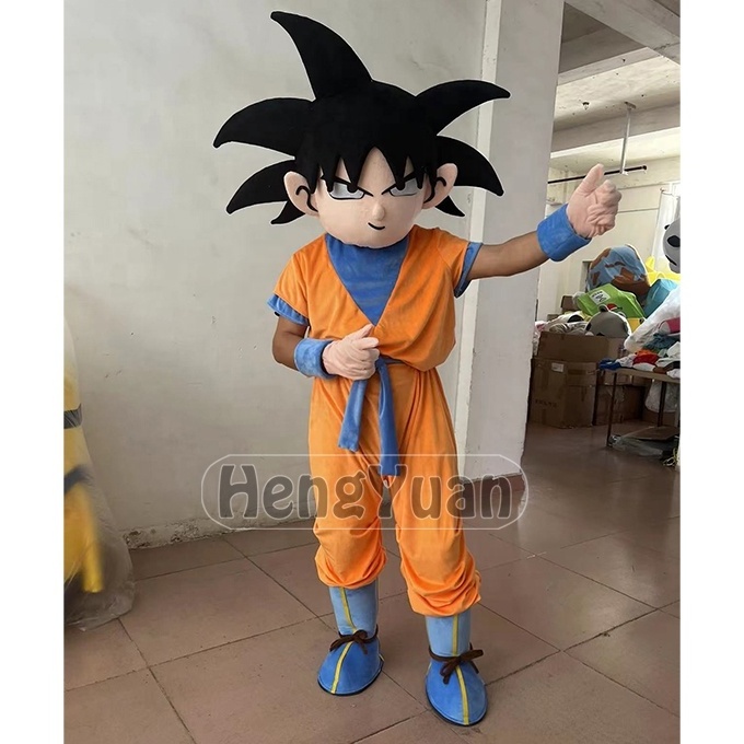 Hengyuan characteristic Goku monkey mascot costume cartoon mascot for kids party