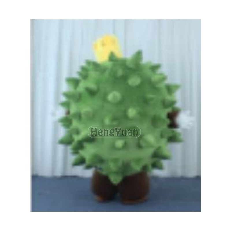 New Creative Factory Customized Animal Giant Inflatable Green Durian Mascot Costume Cosplay Mascot Costume For Party for Adult