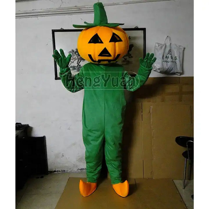 Hengyuan Halloween pumpkin Mascot Character Animal Squirrel Cosplay Mascot Costume Cute Squirrel Anime Costumes