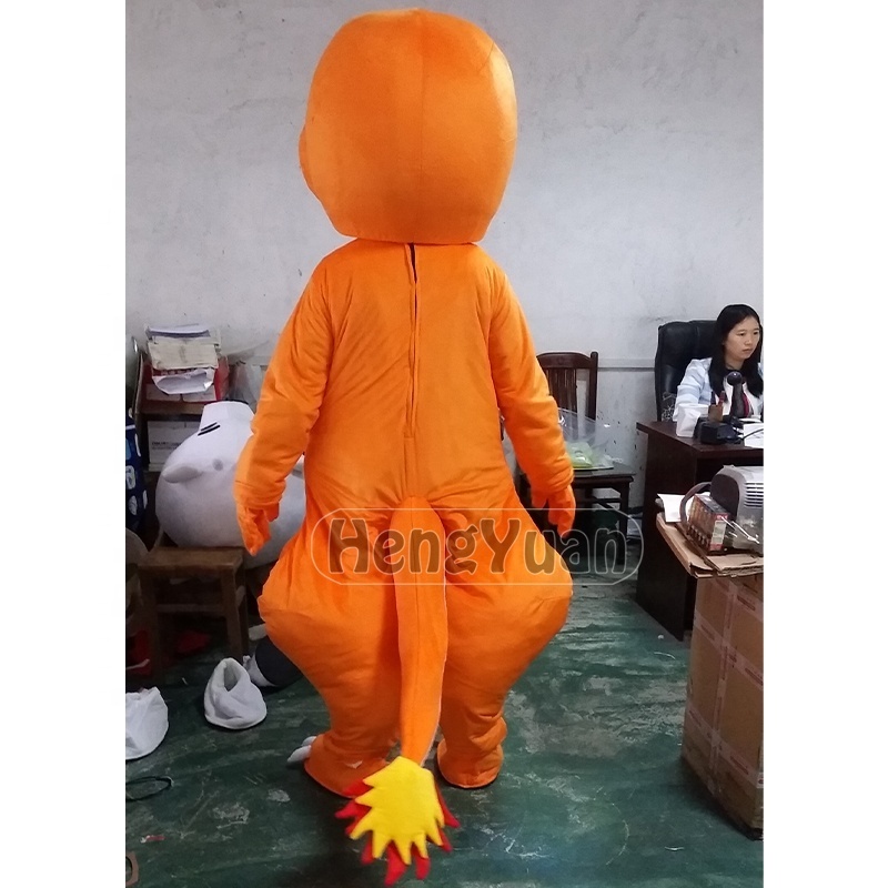 Hengyuan Halloween Party Anime Costumes Use Barney Mascot Costume Purple Dragon Mascot For Sale TV & Movle Costumes