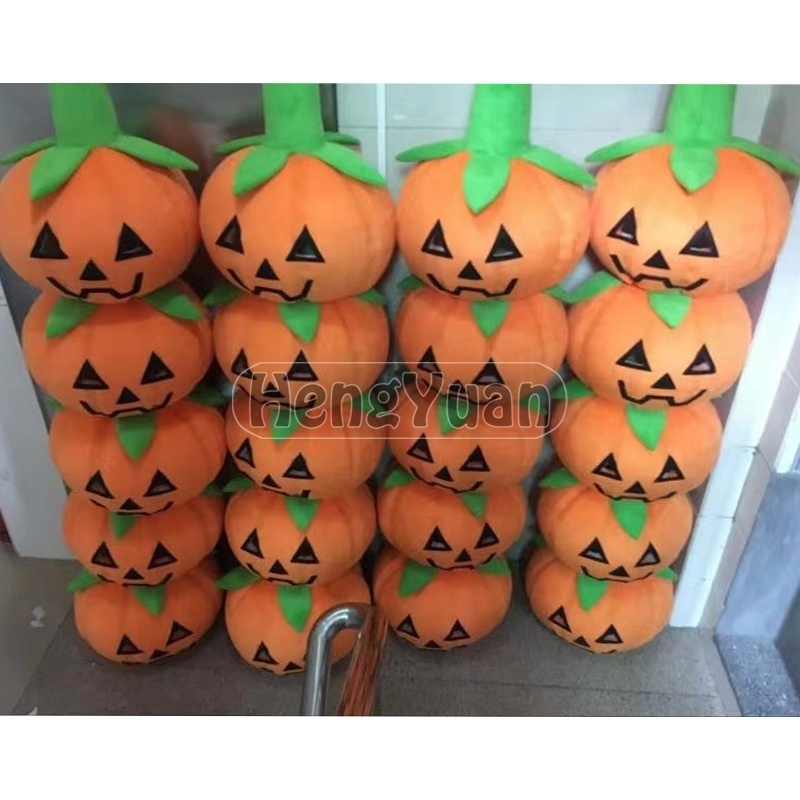 Hengyuan Halloween pumpkin Mascot Character Animal Cosplay Mascot Costume Cute Cartoon Anime Game Mascot TV & Movle Costumes