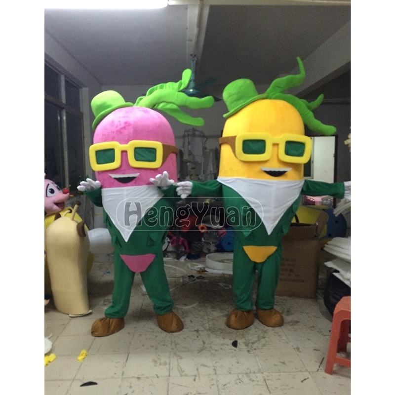 Hengyuan Halloween pumpkin Mascot Character Animal Squirrel Cosplay Mascot Costume Cute Squirrel Anime Costumes