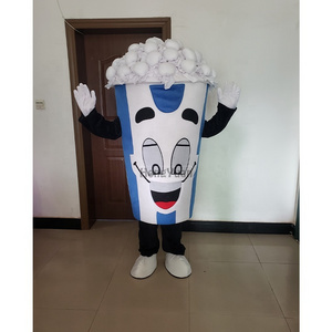 Hengyuan High Quality Cute Cartoon Food Mascot Costume IceCream Christmas Halloween Anime Game Mascot Costumes