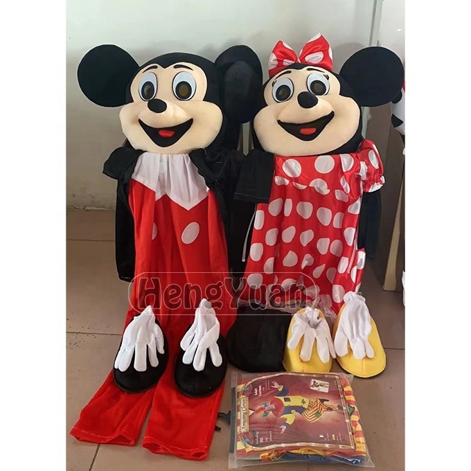 Hengyuan Custom mouse mascot costume , mouse mascot , mickey mascot costume for kids party entertainment event show