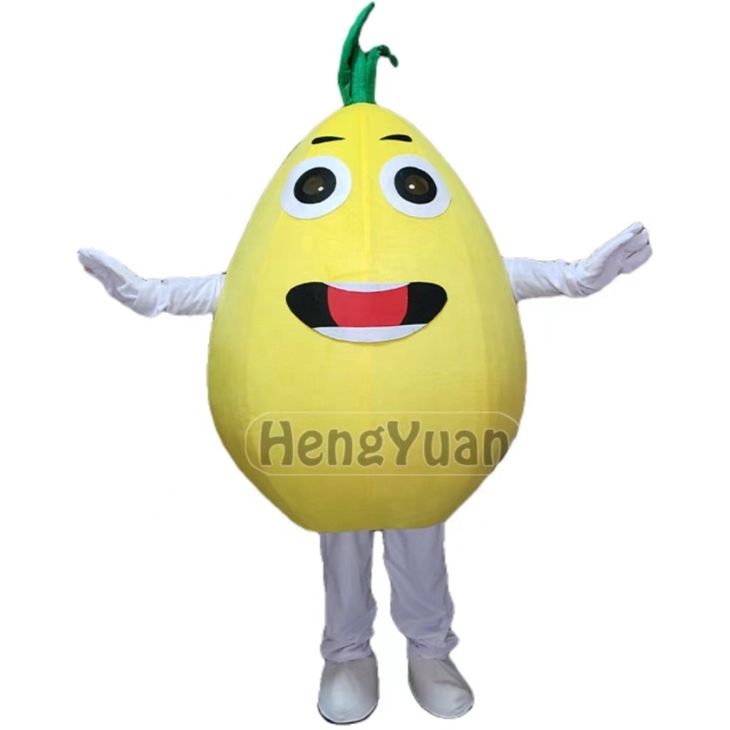 Hengyuan Carton fruit adult yellow apple mascot costume / Green apple Fruit mascot costume/ Red apple mascot costume TV & Movle