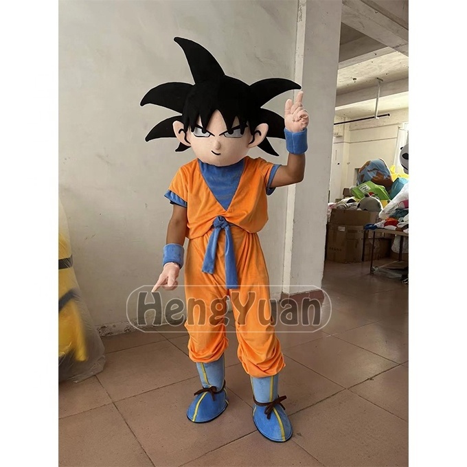 Hengyuan characteristic Goku monkey mascot costume cartoon mascot for kids party