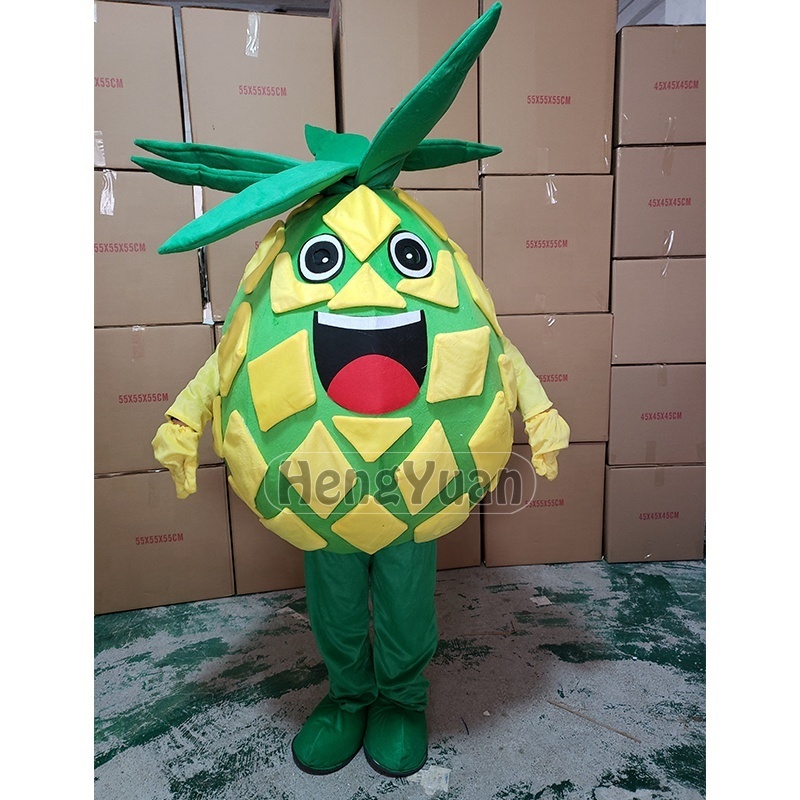 Hengyuan Carton fruit adult yellow apple mascot costume / Green apple Fruit mascot costume/ Red apple mascot costume TV & Movle