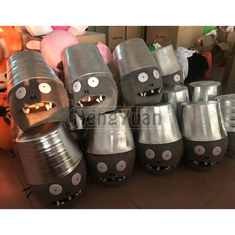 Hengyuan Halloween pumpkin Mascot Character Animal Cosplay Mascot Costume Cute Cartoon Anime Game Mascot TV & Movle Costumes