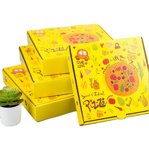 caja para pizza corrugated cardboard paper food packaging take away customized pizza box emballages alimentaires